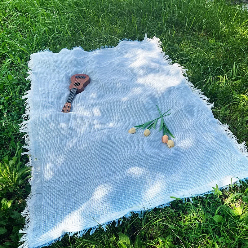 Linnen Picknickkleed voor Buitengebruik – Multifunctioneel Tafelkleed 150x200 cm 5