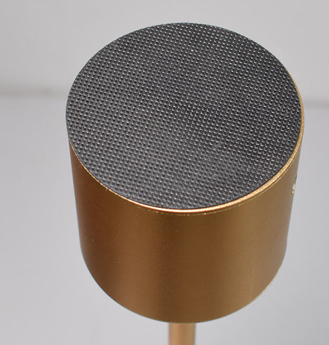 Lumivio – Kabellose LED-Tischleuchte dimmbar, Metall, tragbar