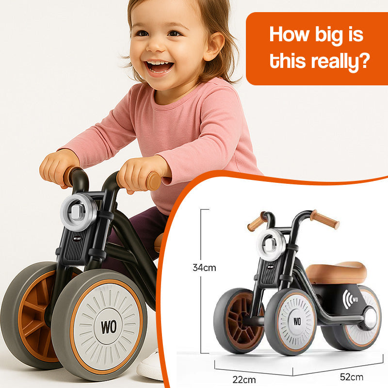 Loopfiets voor kinderen – Motorfiets-achtig model (1-6 jaar) 7