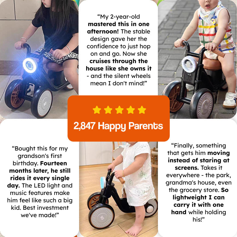 Loopfiets voor kinderen – Motorfiets-achtig model (1-6 jaar) 8