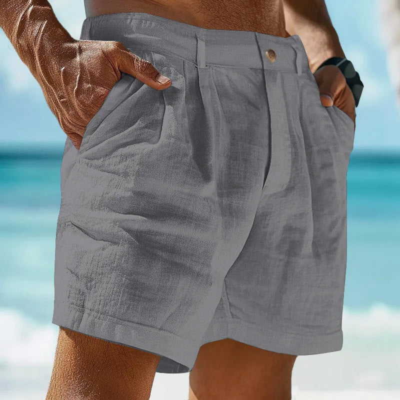Luftige Sommer-Shorts aus Leinen für Herren – Jonas 2