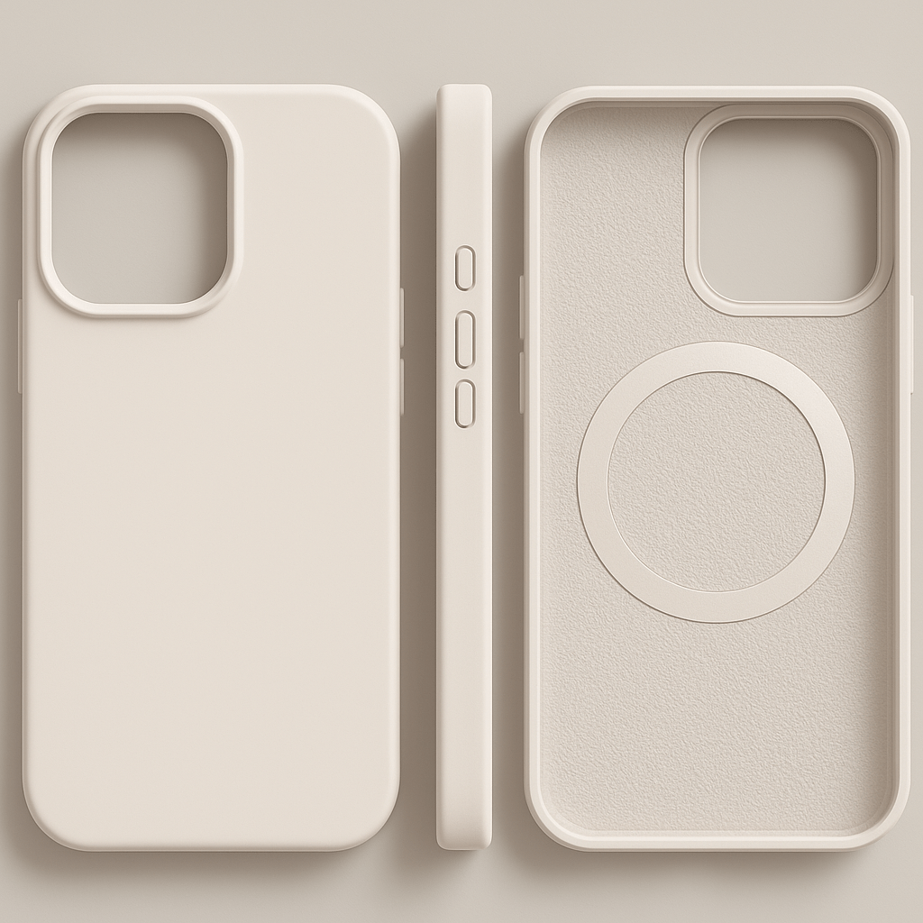 MAGNESOFT LUXE – Magnetische Silikonhülle mit Soft-Touch-Oberfläche für iPhone 10