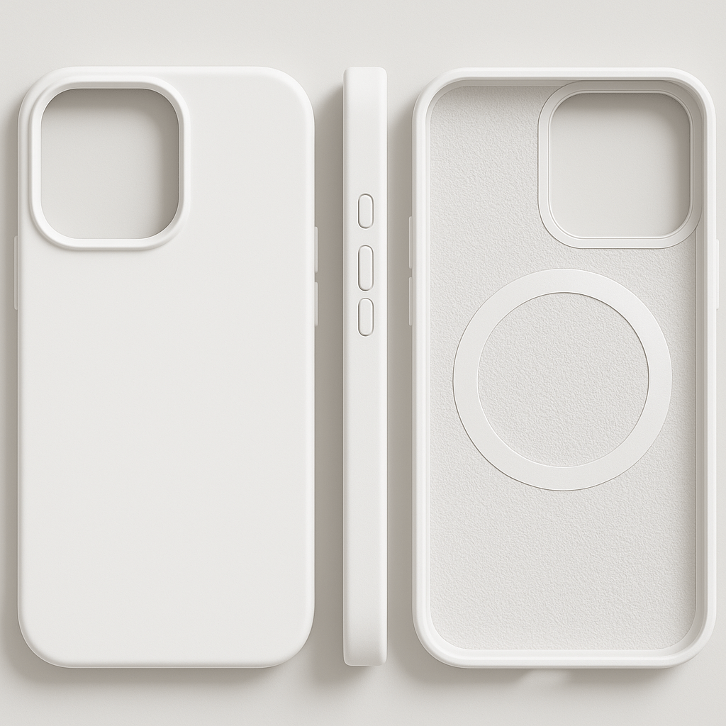 MAGNESOFT LUXE – Magnetische Silikonhülle mit Soft-Touch-Oberfläche für iPhone 12