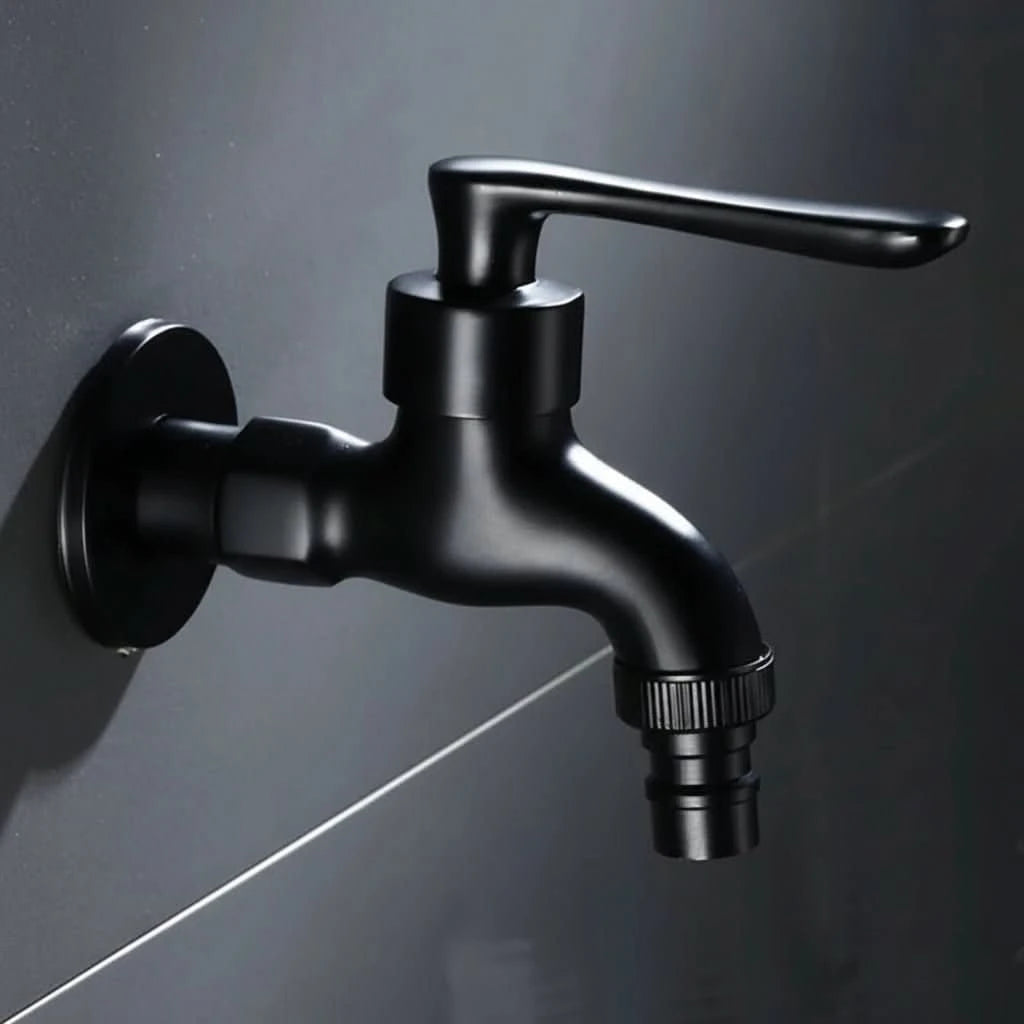MATTEFLOW – Wandarmatur in Mattschwarz für Küche, Bad und Außenbereich 10