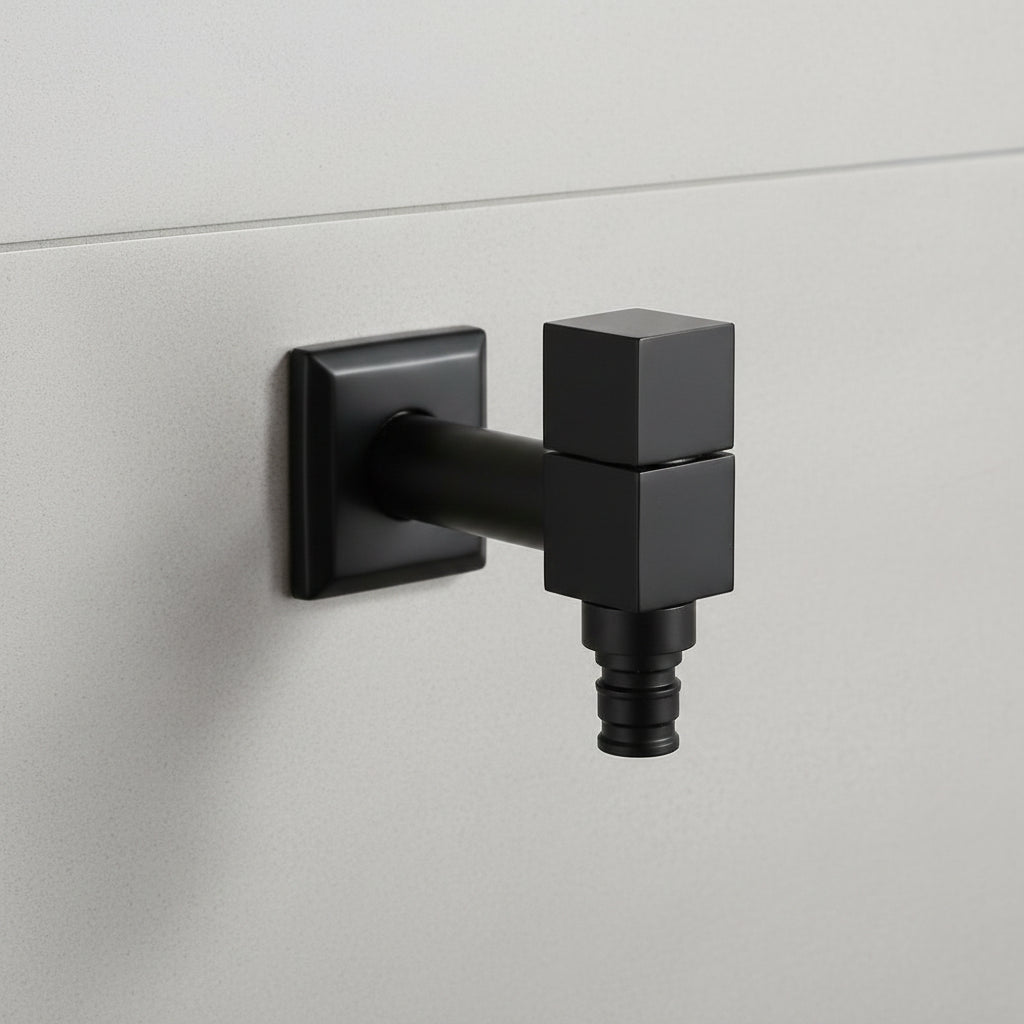 MATTEFLOW – Wandarmatur in Mattschwarz für Küche, Bad und Außenbereich 11