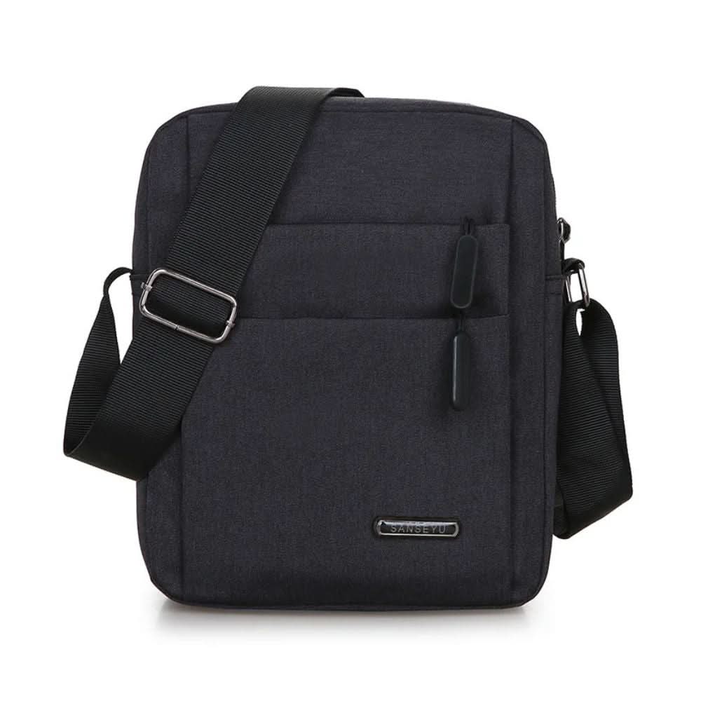 METROSAFE – Wasserdichte Herren-Schultertasche mit Diebstahlschutz 0