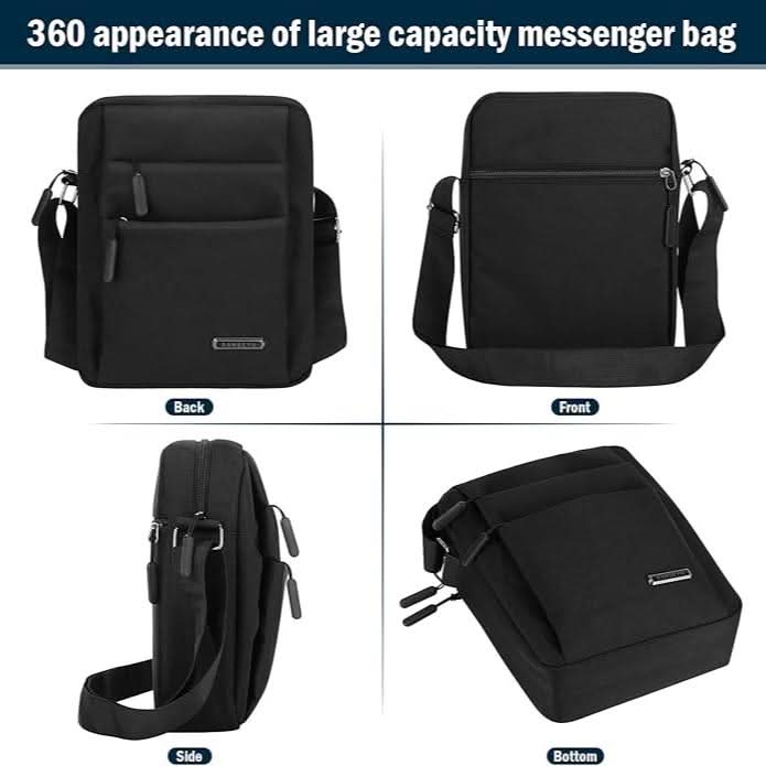 METROSAFE – Wasserdichte Herren-Schultertasche mit Diebstahlschutz 2