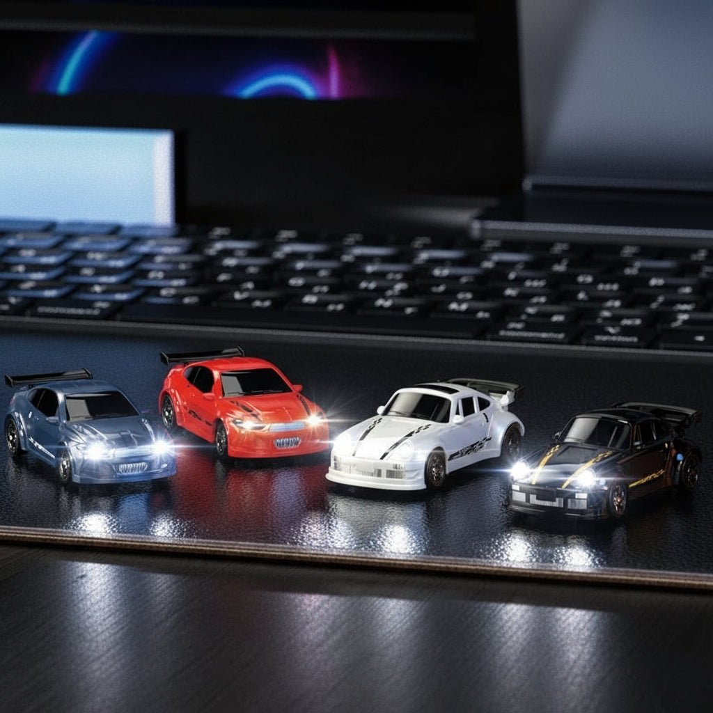 MICRODRIFT – Compact 1:64 Remote Control Drift Car for Smooth Gliding 1