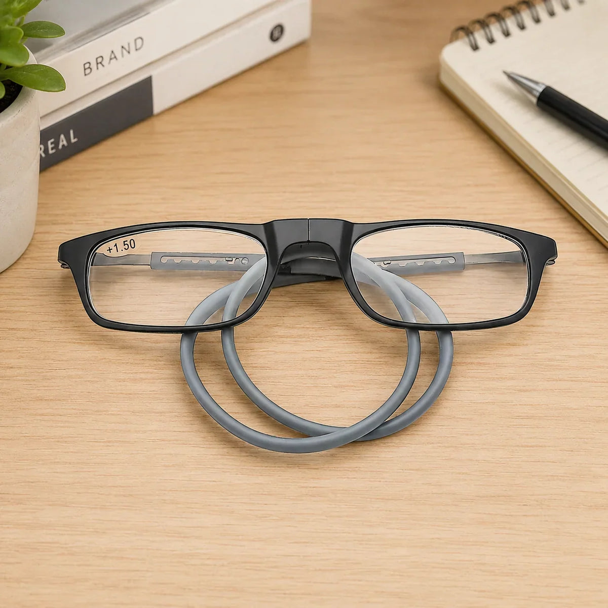 Lesebrille mit Magnetverschluss