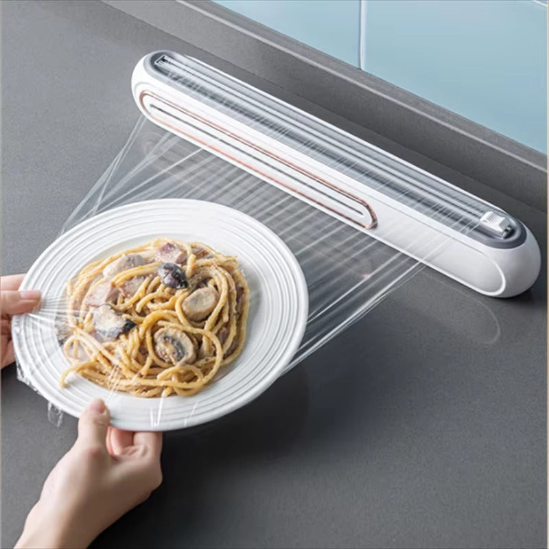 Magnetische Vershoudfolie Dispenser – Compact, BPA-vrij & Met Precisie Snijder 0