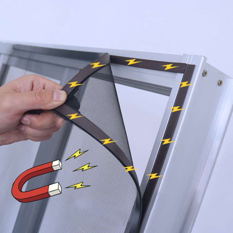 Magnetisches Moskitonetz für Fenster – Werkzeuglose Montage & starker Magnetverschluss 0