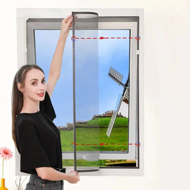 Magnetisches Moskitonetz für Fenster – Werkzeuglose Montage & starker Magnetverschluss 2