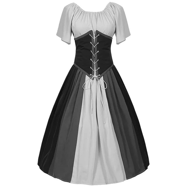 Bolendo Adabellan - Glorreiches Renaissance Gothic Langkleid für Frauen
