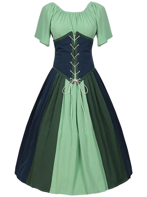 Bolendo Adabellan - Glorreiches Renaissance Gothic Langkleid für Frauen