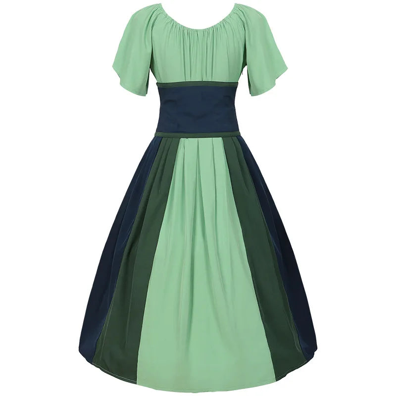 Bolendo Adabellan - Glorreiches Renaissance Gothic Langkleid für Frauen