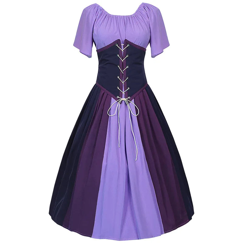 Bolendo Adabellan - Glorreiches Renaissance Gothic Langkleid für Frauen