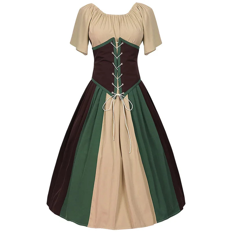 Bolendo Adabellan - Glorreiches Renaissance Gothic Langkleid für Frauen
