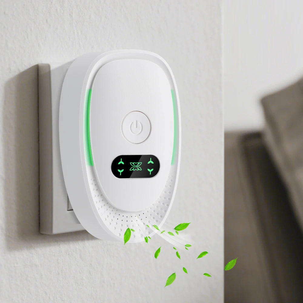 Mini-Luftreiniger mit negativem Ionisator für Büro und Schlafzimmer, kompakt und leise 0