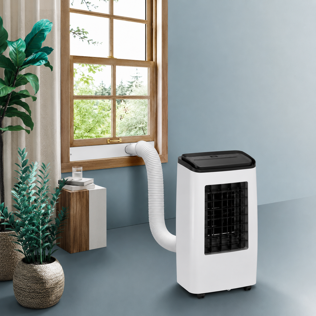 Mobile Klimaanlage 12000 BTU – 3-in-1 Kühlung, Belüftung, Entfeuchtung für Wohnung bis 51 m² 3