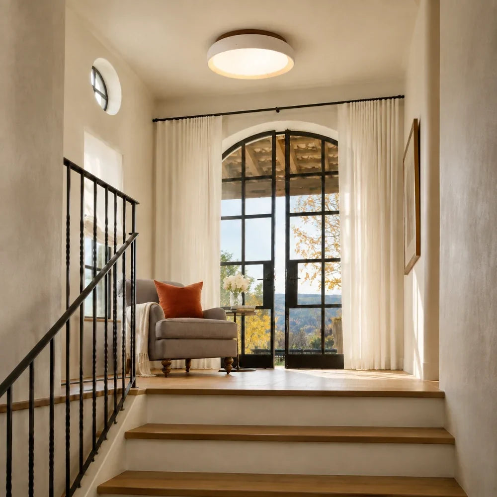 Modern Scandinavian Travertine Ceiling Light 5