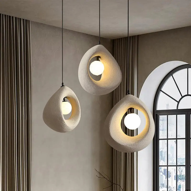Moderne Hängelampe Esszimmer – Dimmbare Pendelleuchte für Wohnzimmer und Küche, Retro Design