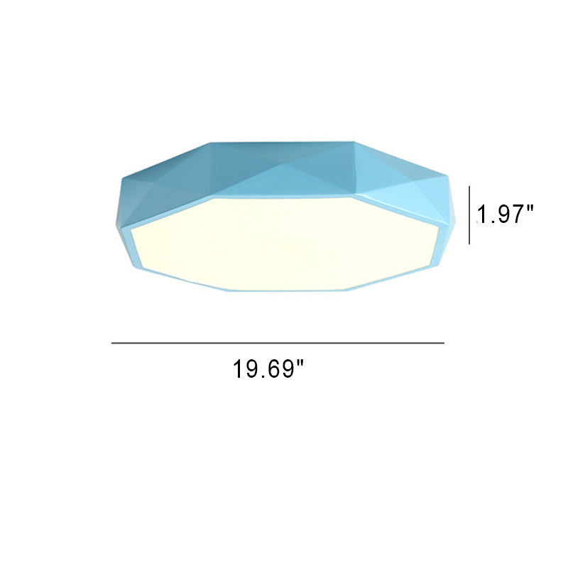 Moderne LED Plafondlamp Abstract Scandinavisch Design 8