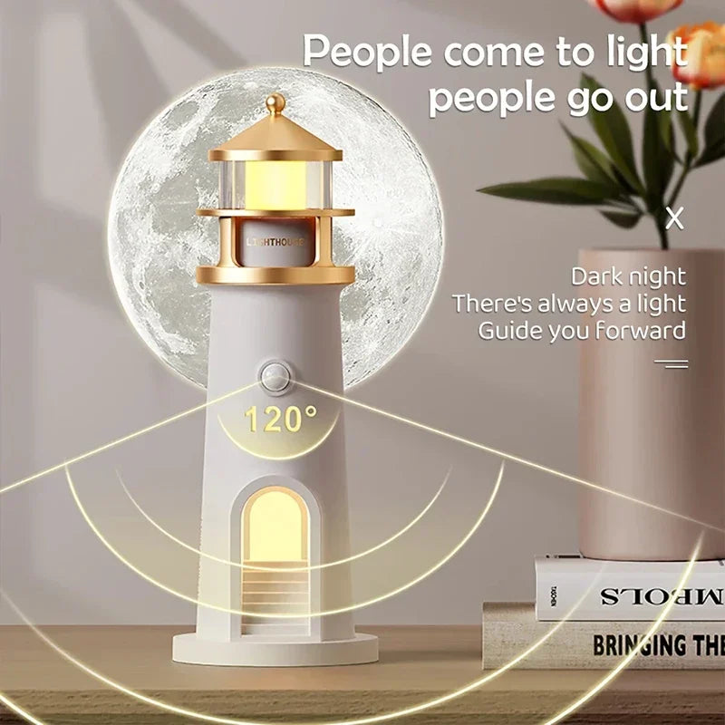 LunaBeam – mesačný projektor maják stmievateľný so senzorom a Bluetooth