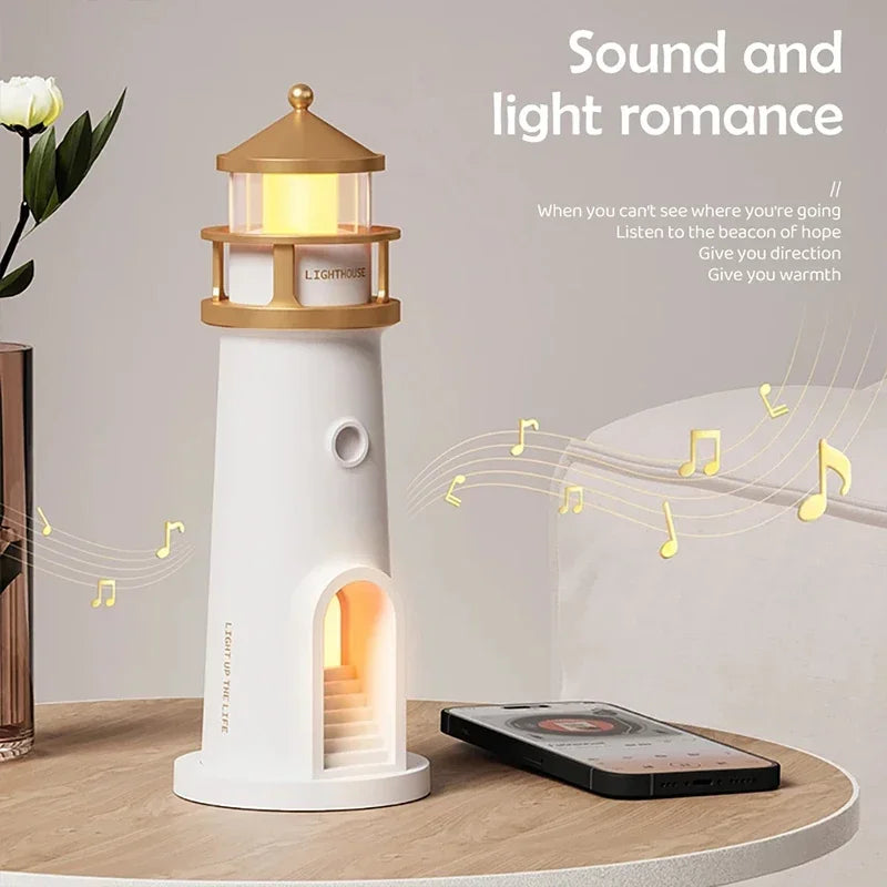 LunaBeam – mesačný projektor maják stmievateľný so senzorom a Bluetooth