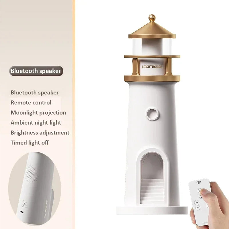 LunaBeam – mesačný projektor maják stmievateľný so senzorom a Bluetooth