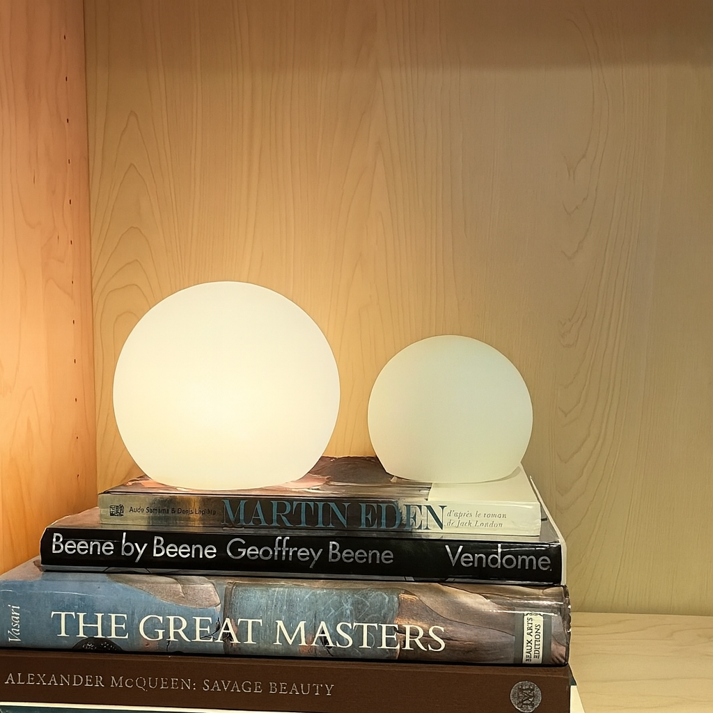 Lunavo – Lampada da tavolo LED a forma di luna senza fili con batteria 16 colori – Interno & Esterno