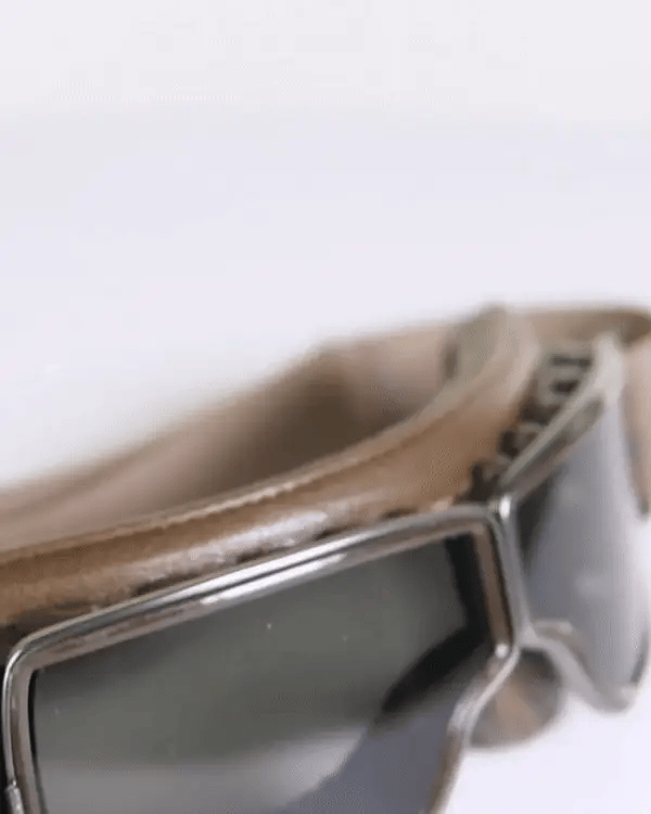 Motorradbrille mit UV-Schutz, stoßfester Polycarbonatlinse und verstellbarem Riemen für Motorradfahrer 4