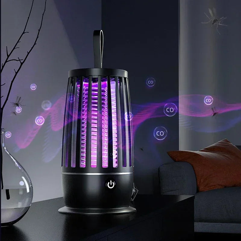 Muggenlamp voor Slaapkamer - USB Oplaadbaar, Stil en Draagbaar Nachtlicht 4