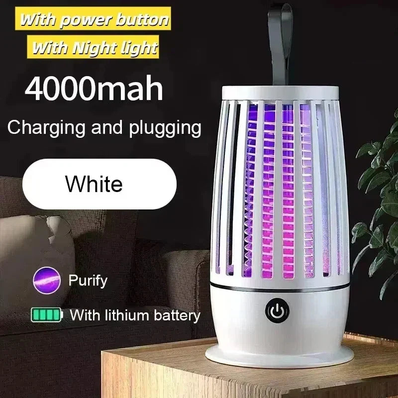 Muggenlamp voor Slaapkamer - USB Oplaadbaar, Stil en Draagbaar Nachtlicht 9