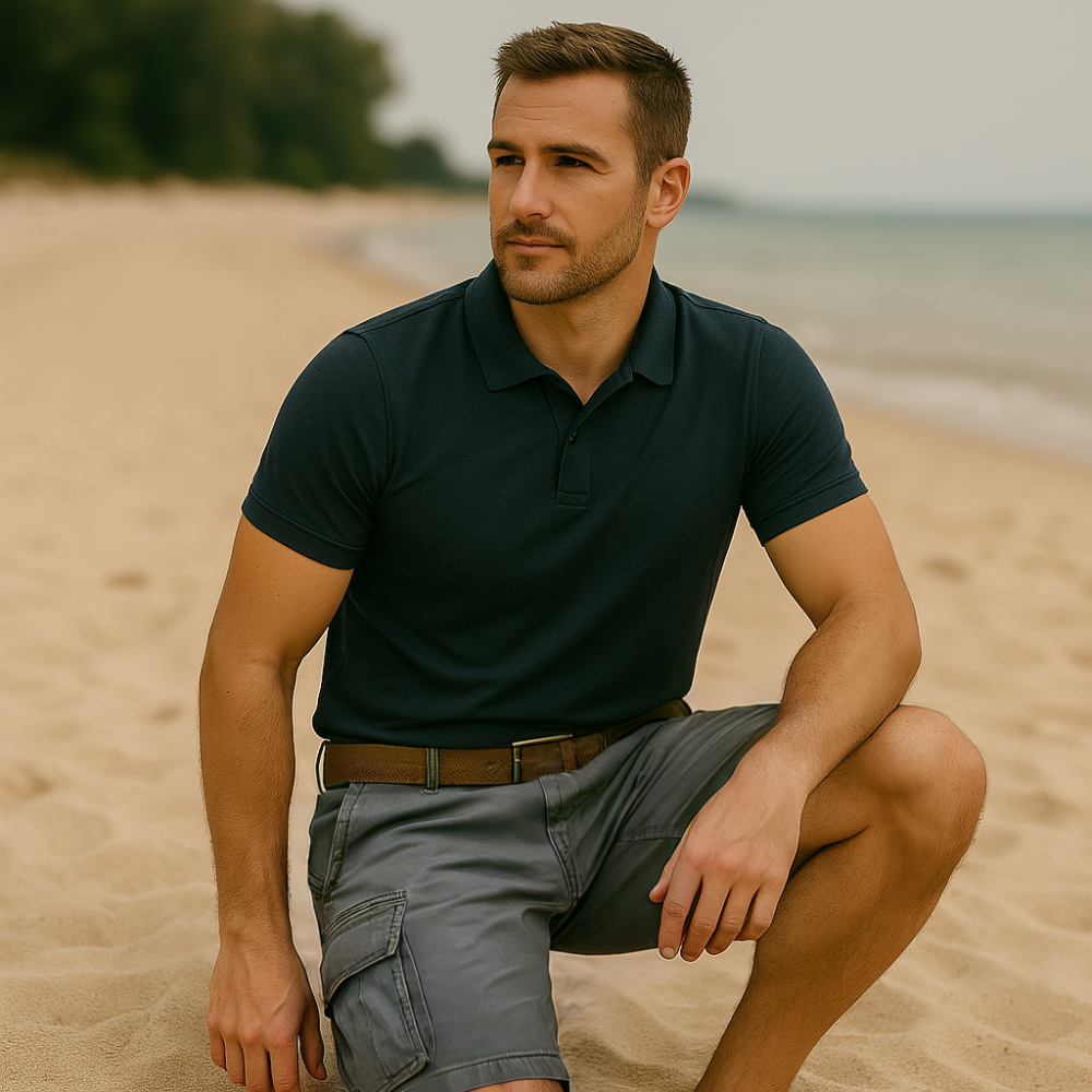 Cargo Shorts Herren – Strapazierfähiges Baumwollmaterial & Praktische Taschen für Alltag und Outdoor
