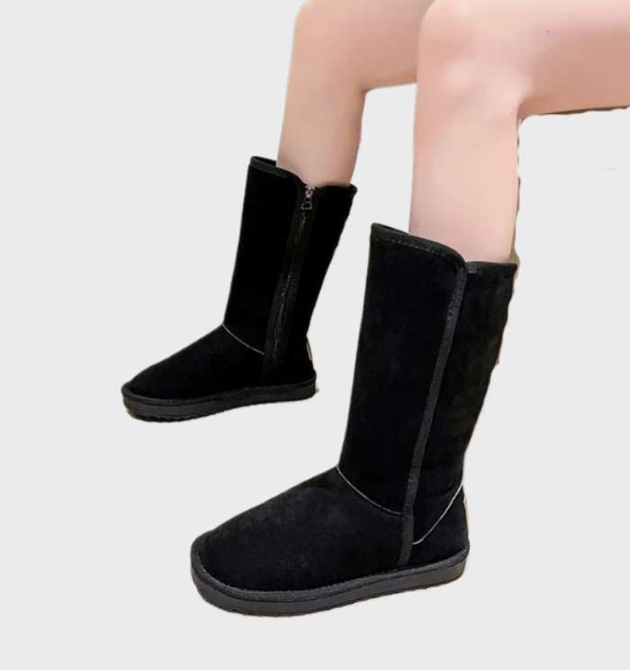 Lyza - Stivali in pelle nera