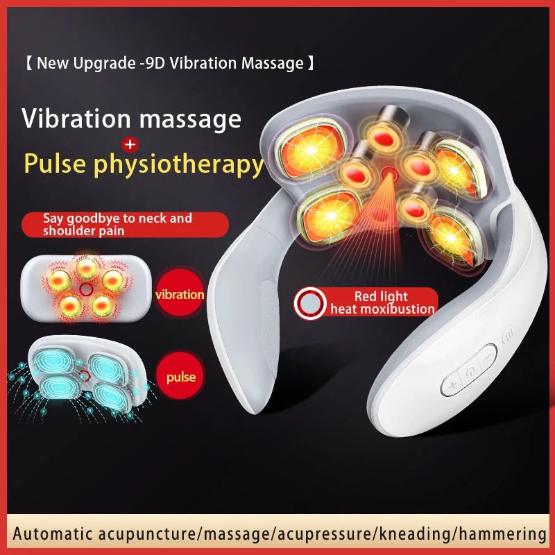 NECKVIBE – Intelligentes Nacken-Vibrations- und Wärmegerät für tiefe Entspannung 4