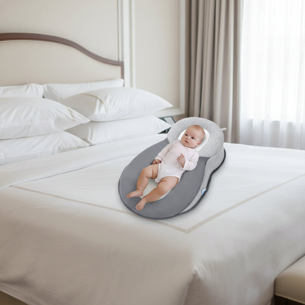 NESTLENAP Baby Pillow – Ergonomic Pillow for Safe Baby Sleep 1