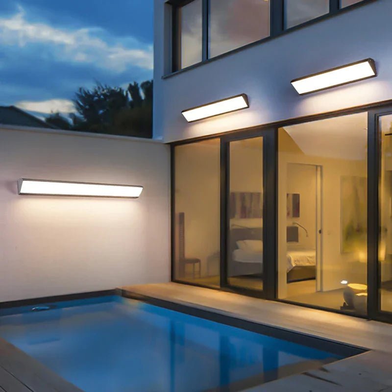 LED Udendørsvæglampe – Vejrbestandigt Design & Moderne Belysning til Udendørsområder