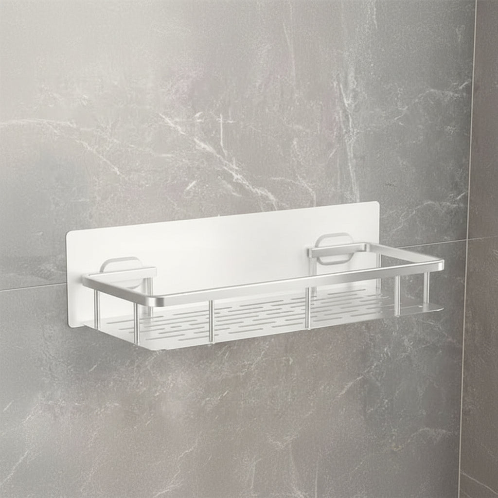 NORDICSHELF - Adhesive Shelf for the Bathroom – Drill-Free & Stylish for Every Bathroom 11