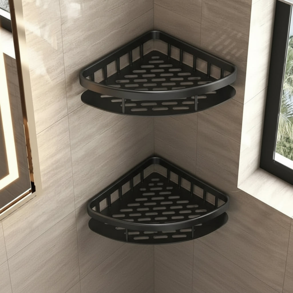 NORDICSHELF - Adhesive Shelf for the Bathroom – Drill-Free & Stylish for Every Bathroom 15