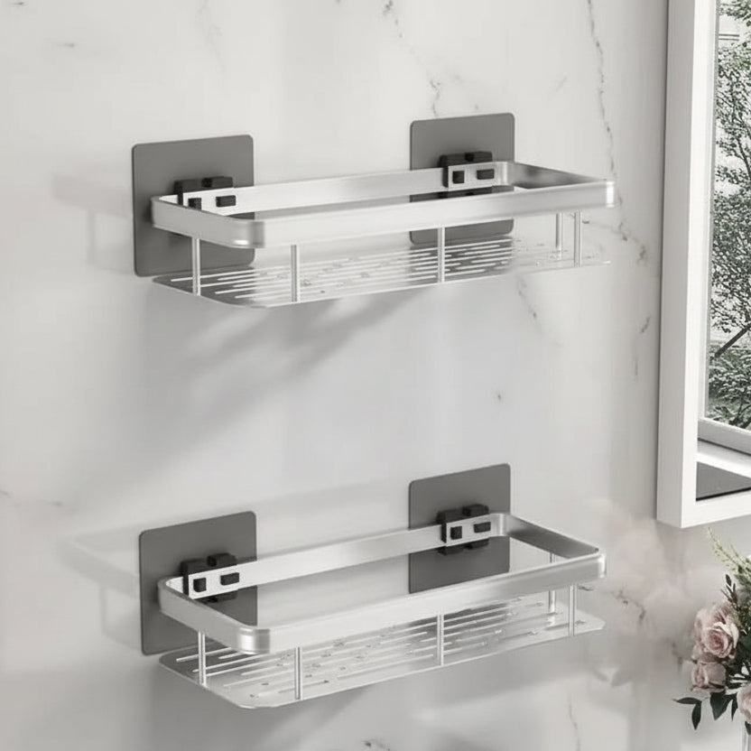 NORDICSHELF - Adhesive Shelf for the Bathroom – Drill-Free & Stylish for Every Bathroom 16