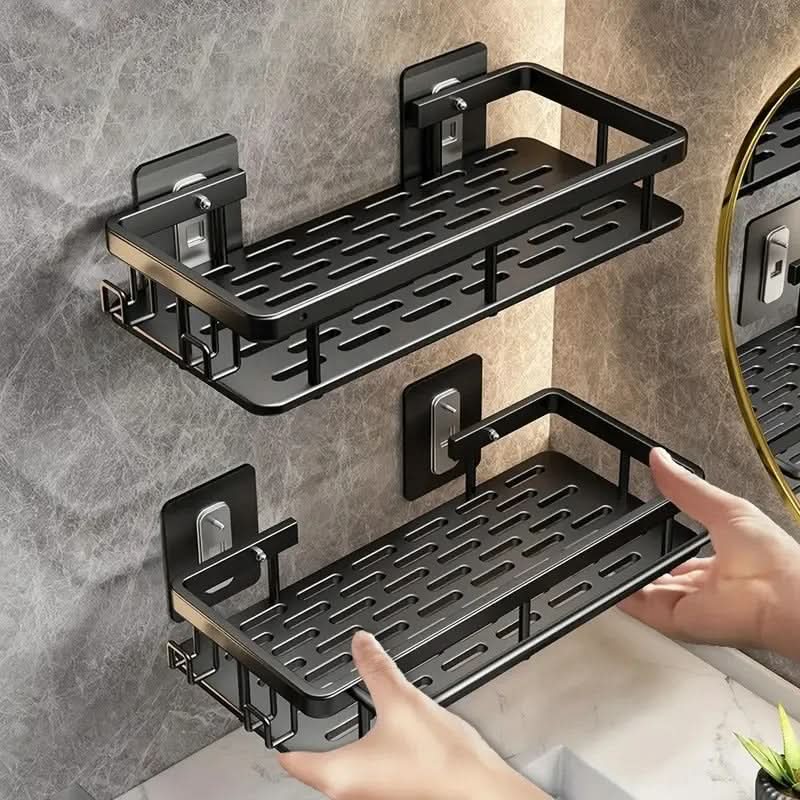 NORDICSHELF - Adhesive Shelf for the Bathroom – Drill-Free & Stylish for Every Bathroom 17