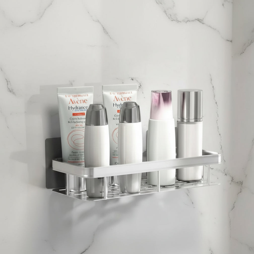 NORDICSHELF - Adhesive Shelf for the Bathroom – Drill-Free & Stylish for Every Bathroom 6