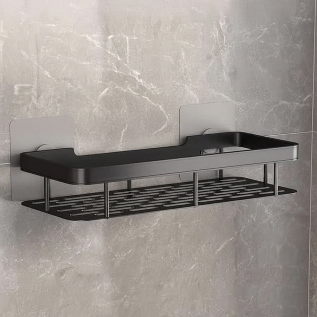 NORDICSHELF - Adhesive Shelf for the Bathroom – Drill-Free & Stylish for Every Bathroom 9