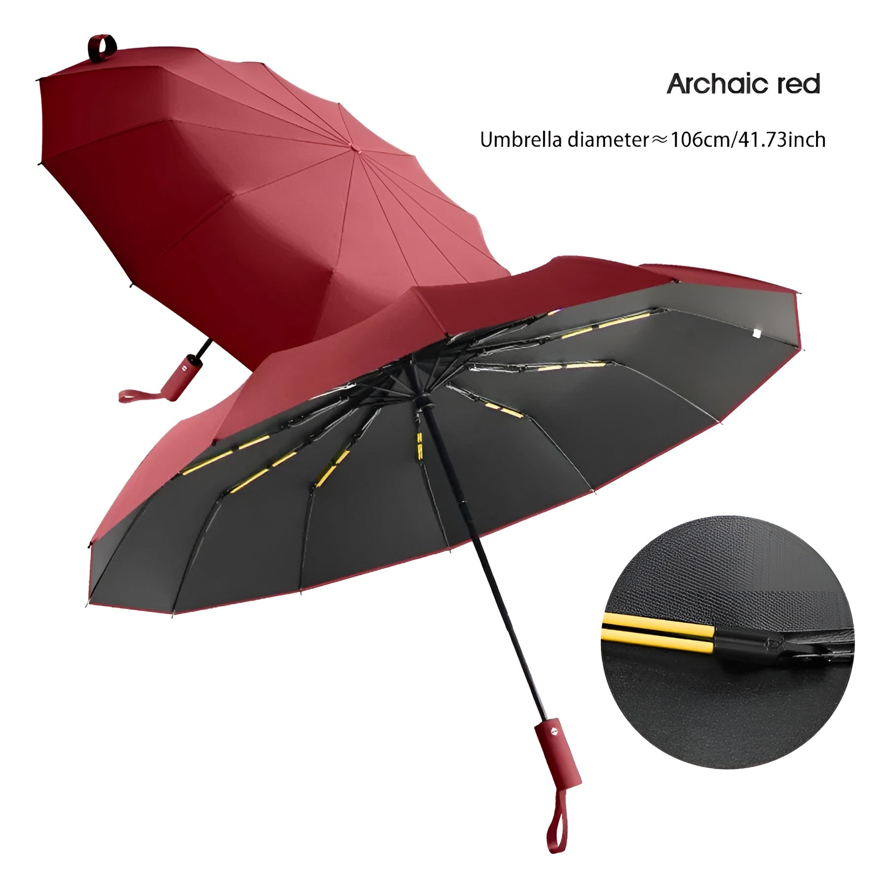 Ombrello sostenibile con protezione UV – StormShield