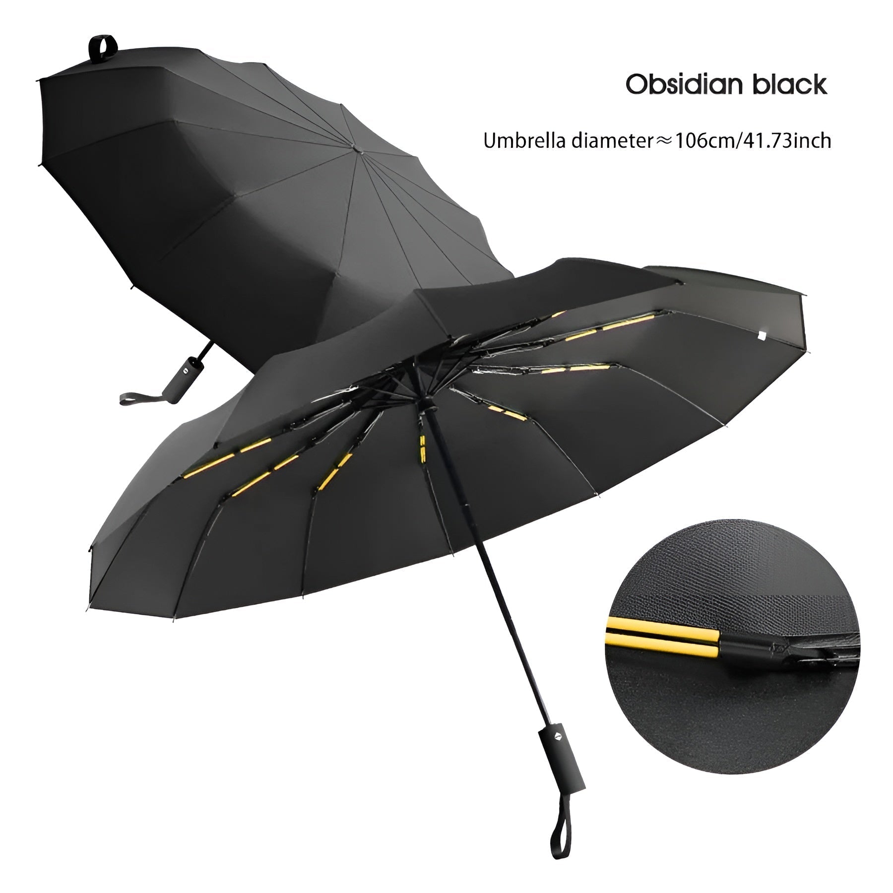 Ombrello sostenibile con protezione UV – StormShield