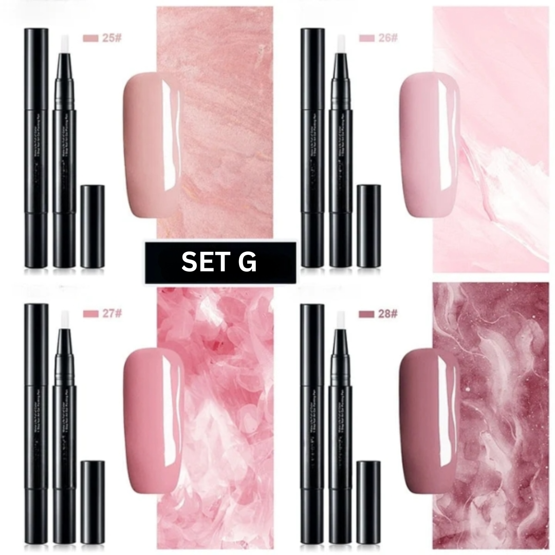 Nagelgel Stift für präzise Nail Art mit langanhaltender Gel Farbe 10