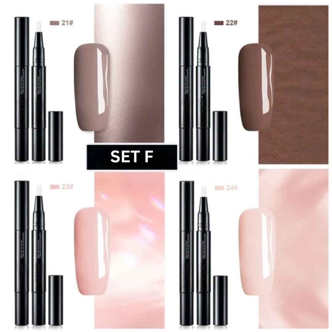 Nagelgel Stift für präzise Nail Art mit langanhaltender Gel Farbe 9