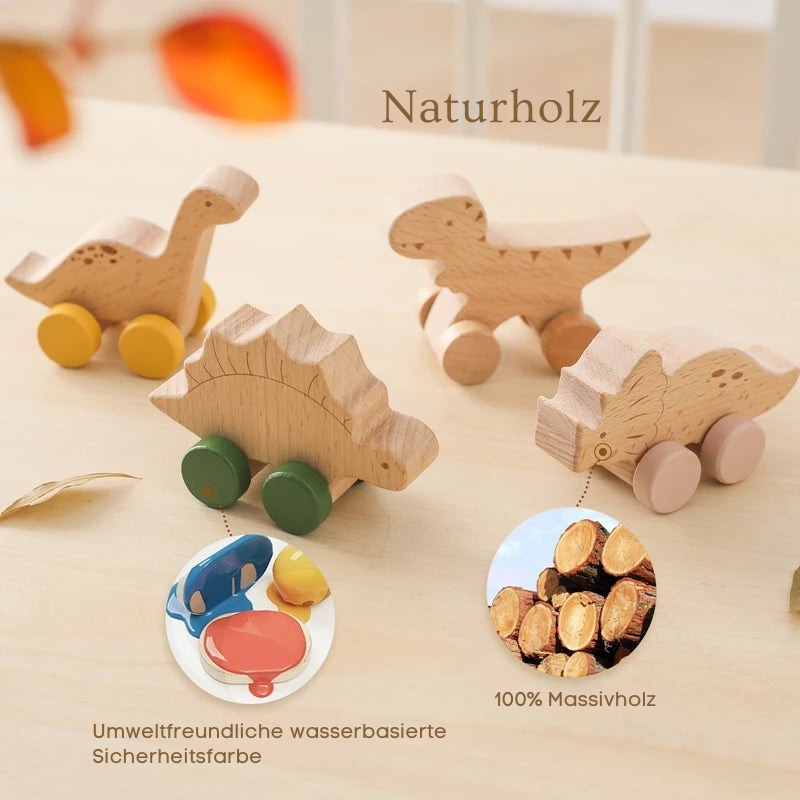 DinoHolz giocattolo per bambini – divertimento naturale per piccoli esploratori