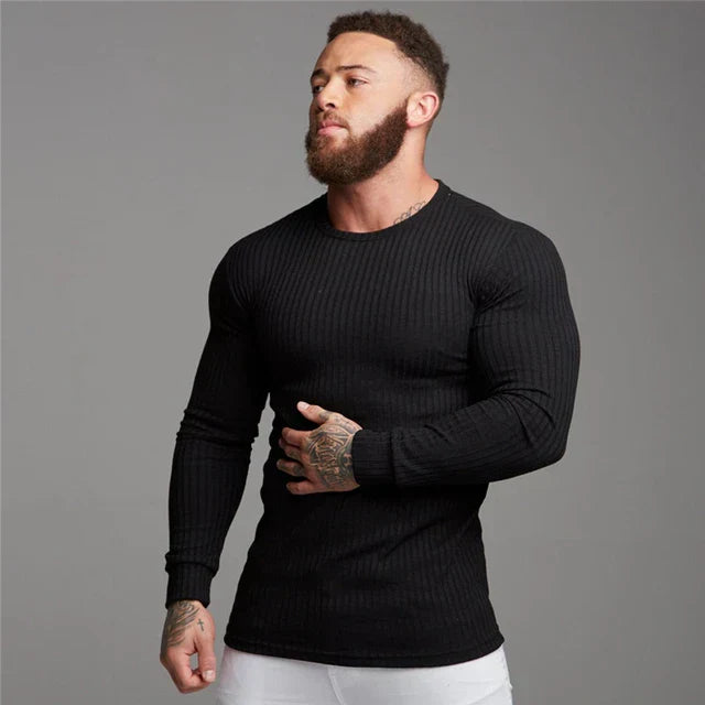 Maglione da uomo in maglia | Elegante maglione per uno stile quotidiano raffinato